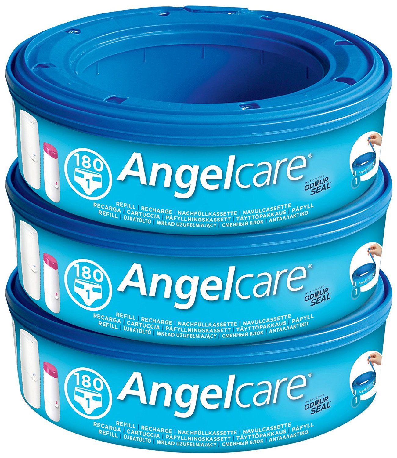 Angelcare Dress Up Octagonal Refills for Tray, Choice of quantity