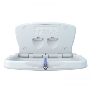 Baby Changer Horizontal Wall Mounted White