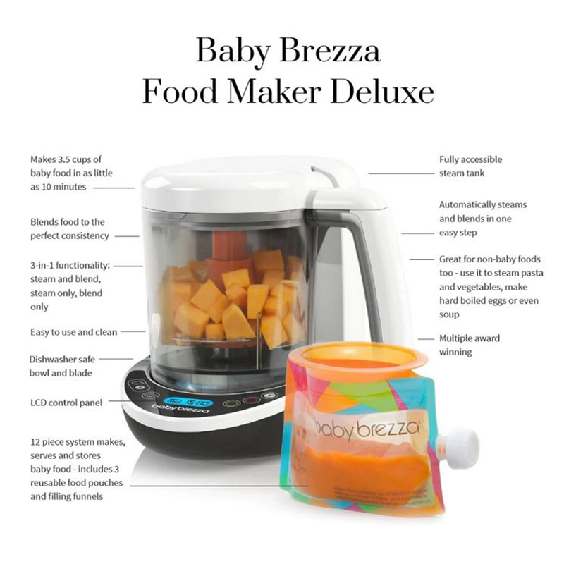 Baby Brezza Food Maker Deluxe Hometrends Baby & Kids