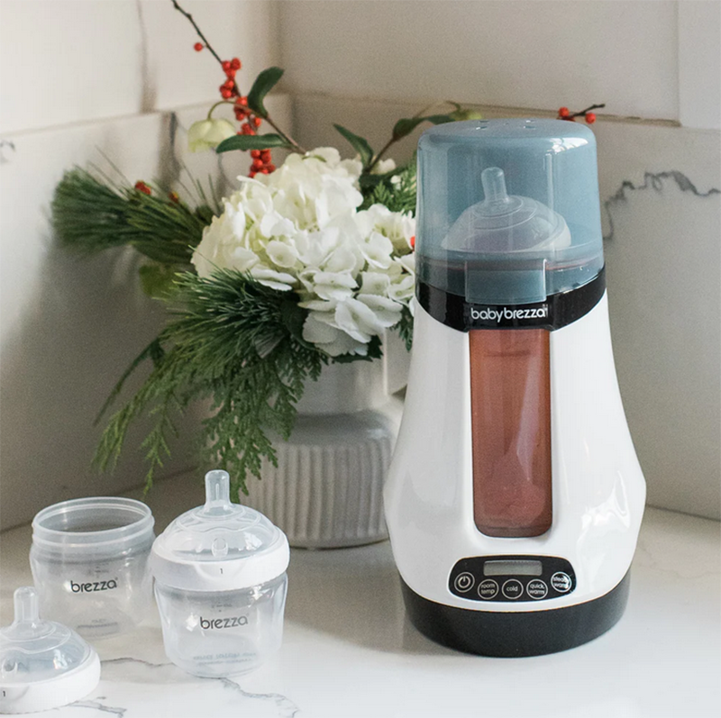 Baby Brezza Smart Bottle Warmer Connected for Breast Milk & Formula