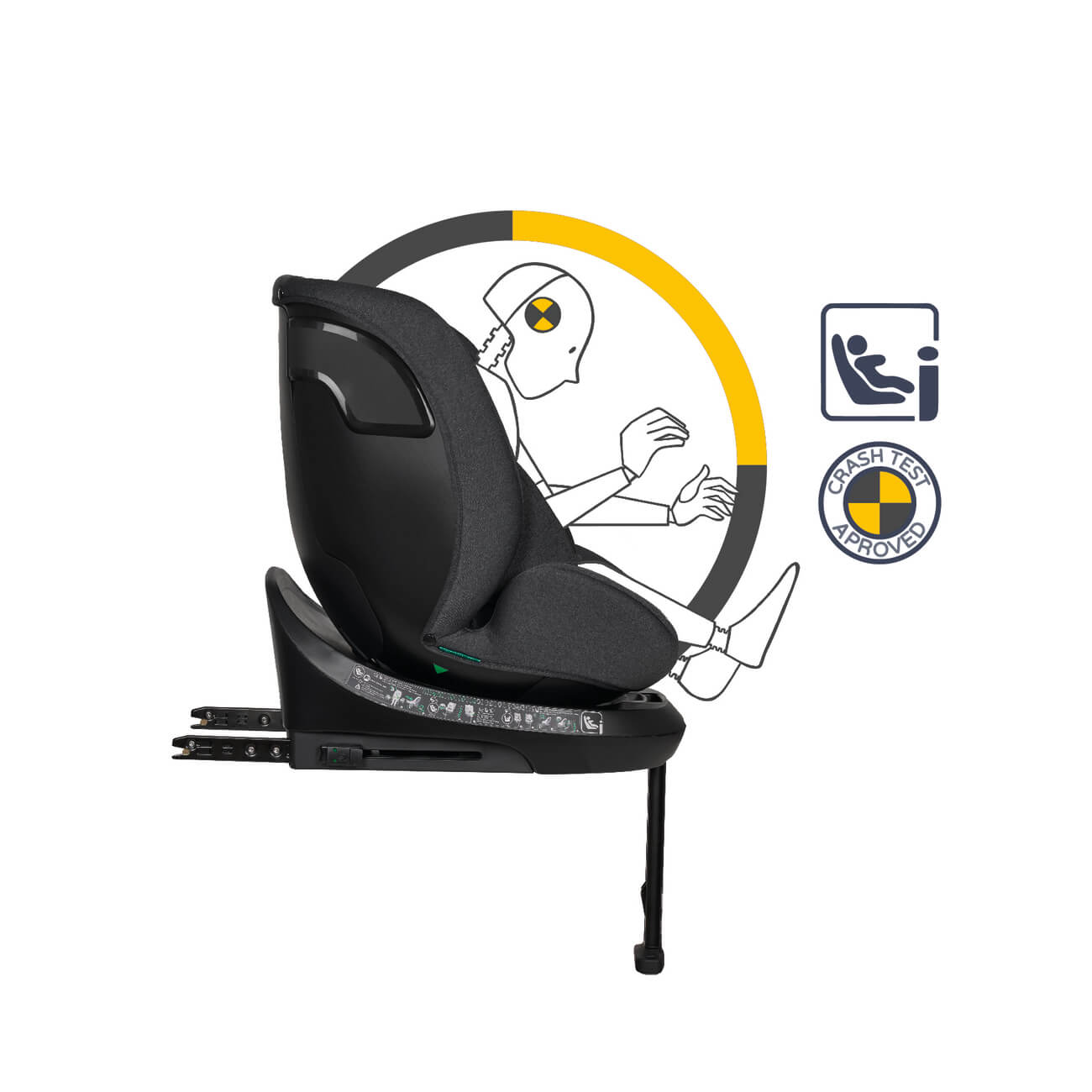 MS - Denver Iso Fix Light Grey