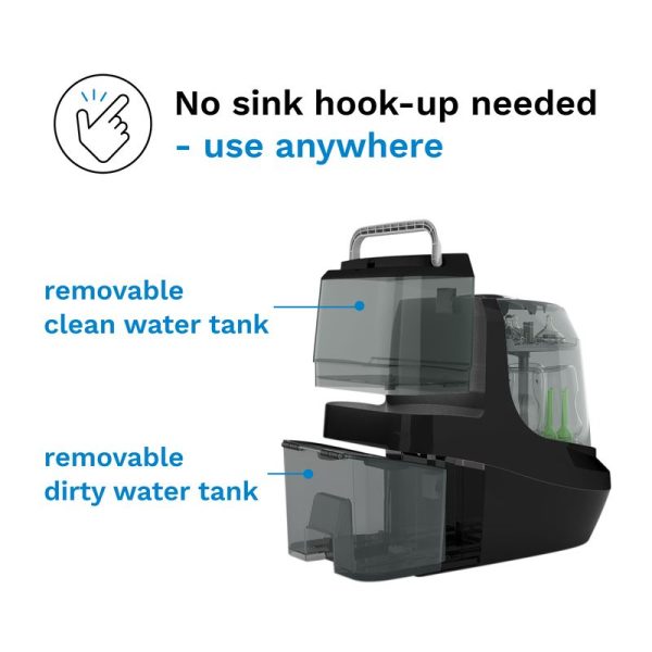 Baby Brezza - Bottle Washer Pro Black