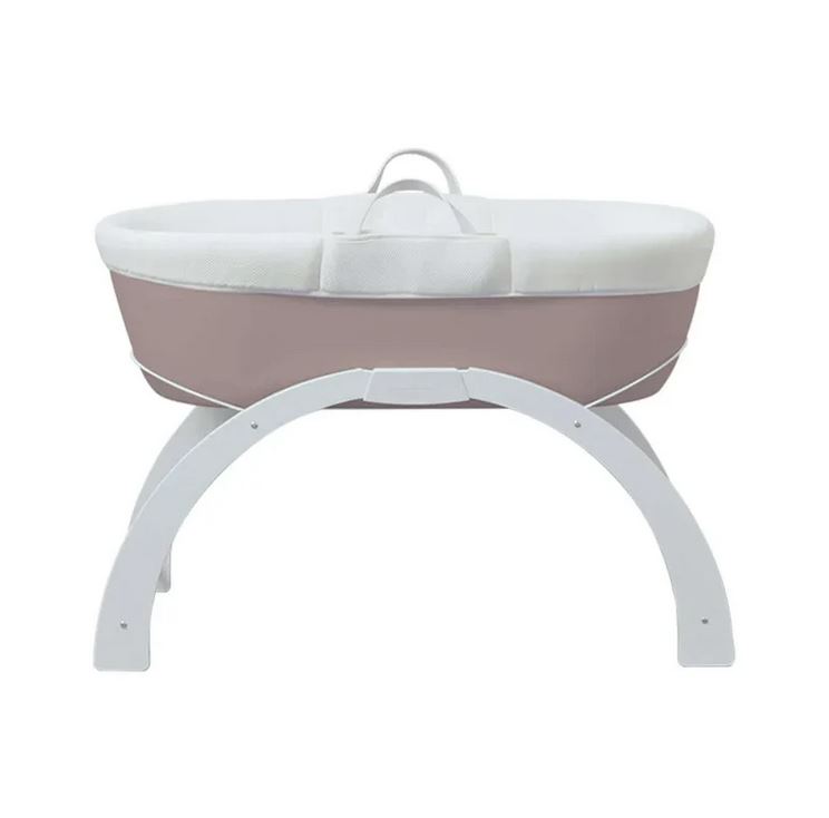 Shnuggle Dreami Moses Basket & Stand - Taupe