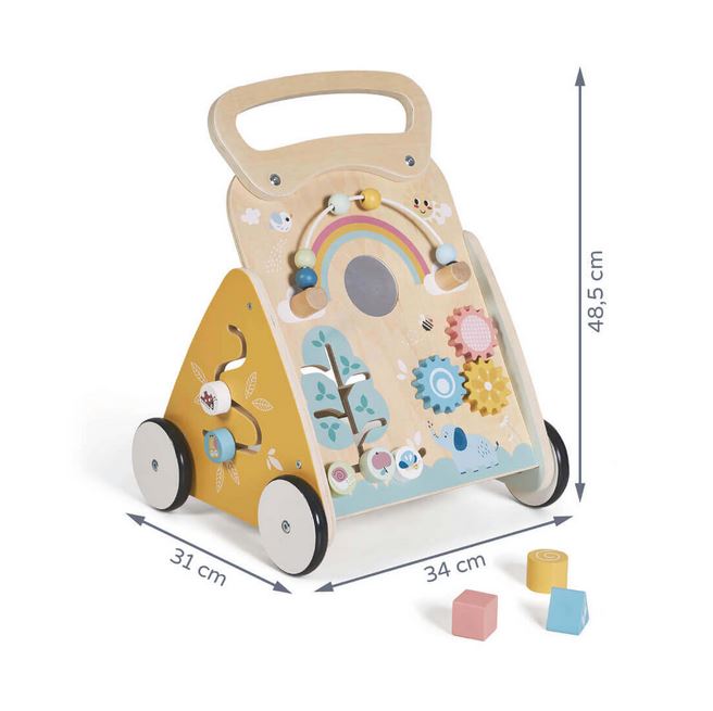 MS Wooden Baby Walker Mimo