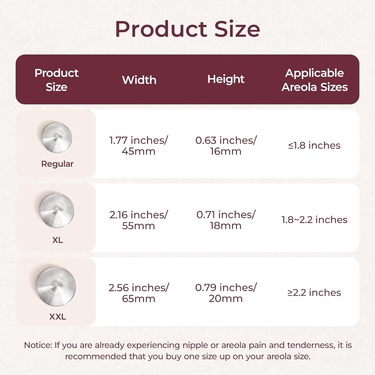 MomCozy Silver Nipple Protective Cups