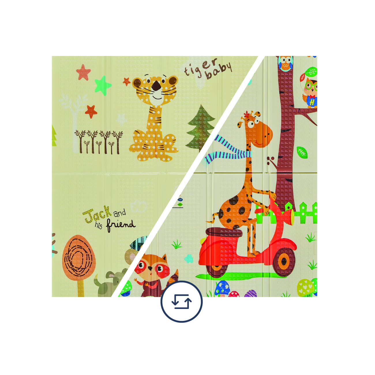 Activity Mat 120x120 Giraffe